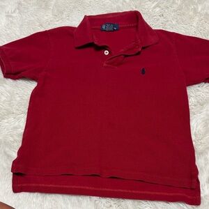 Ralph Lauren Kids Polo in Rich Red
